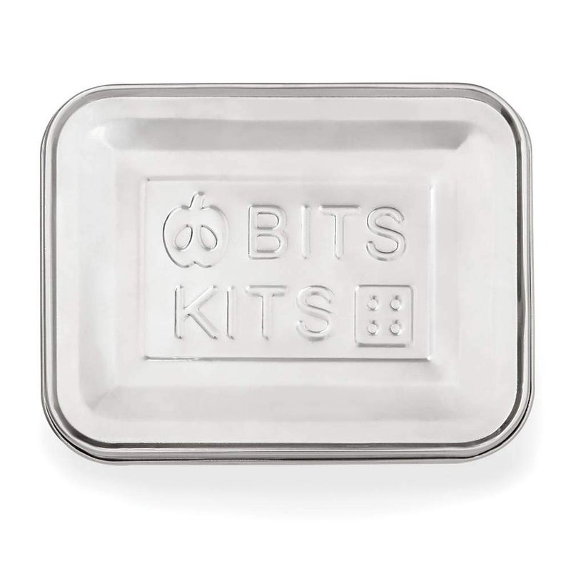 Bits Kits Stainless Steel Bento Box Lunch and Snack Container for Kids and Adults, 2 Sections - Image 4